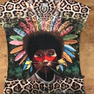 Women’s print T shirt from Brazil